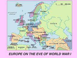 Europe on the Eve of World War 1